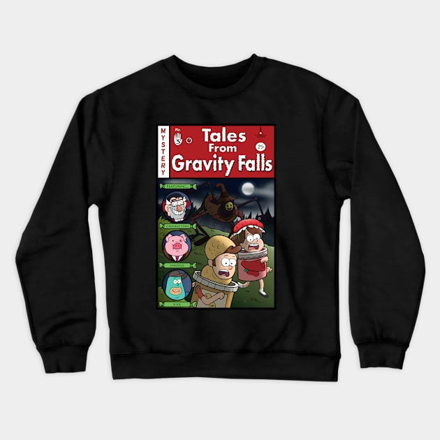 Tales from Gravity Falls Crewneck Sweatshirt by jellysoupstudios